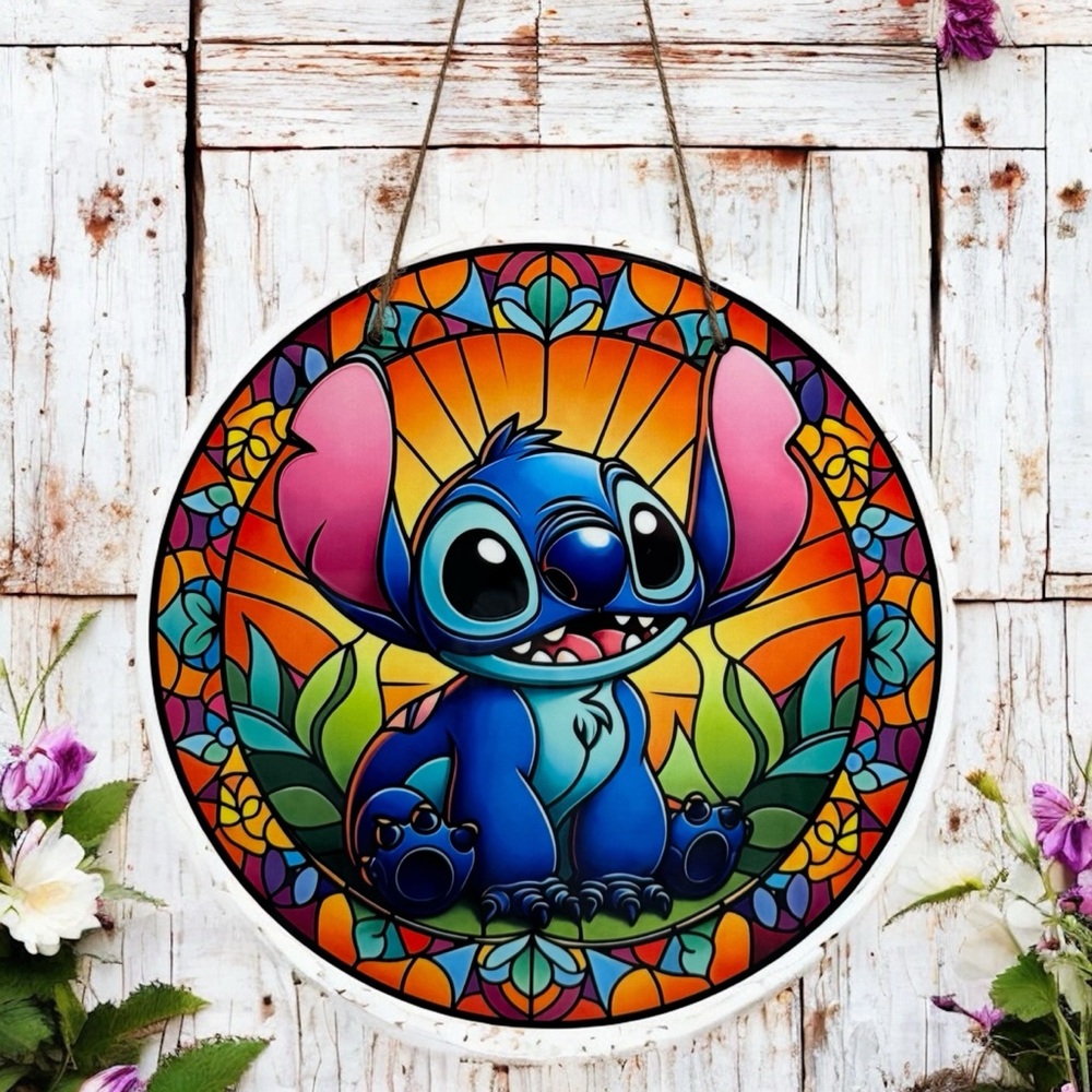 10" Stitch Door Hanger "MDF Board"